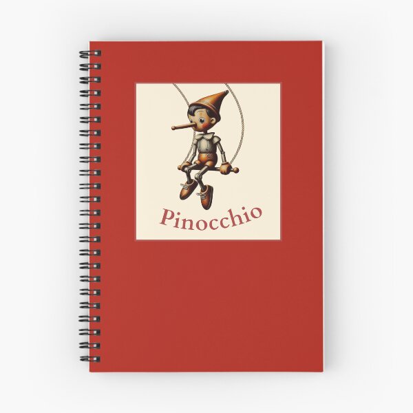 Item preview, Framed Swinging Pinocchio designed and sold by coloursforkids.
