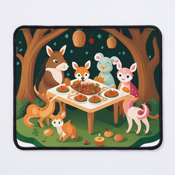 Item preview, Enchanted Forest Feast designed and sold by FrancoGarment.