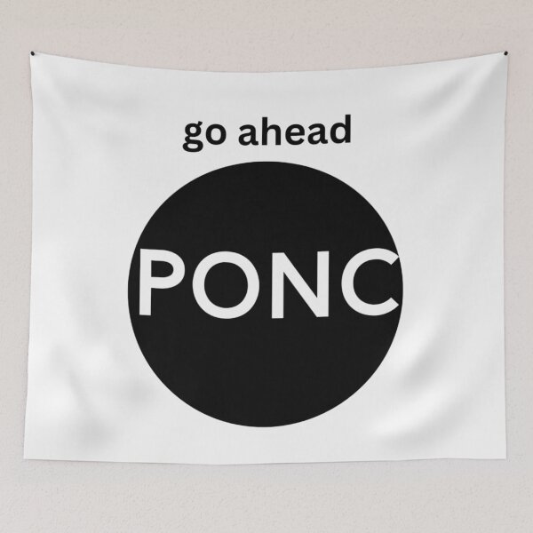Item preview, go ahead ponc text v1a white background designed and sold by fishpressink.
