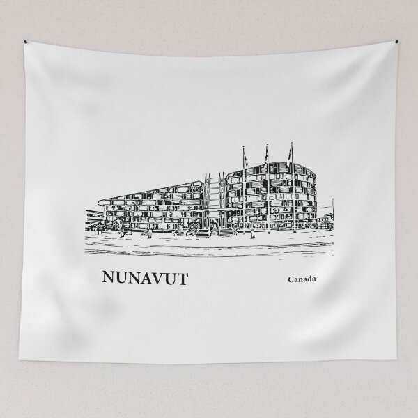 Item preview, Nunavut Canada designed and sold by Lakeric Cityscapes.