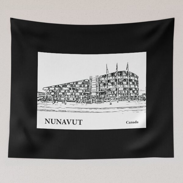 Item preview, Nunavut Canada designed and sold by Lakeric Cityscapes.