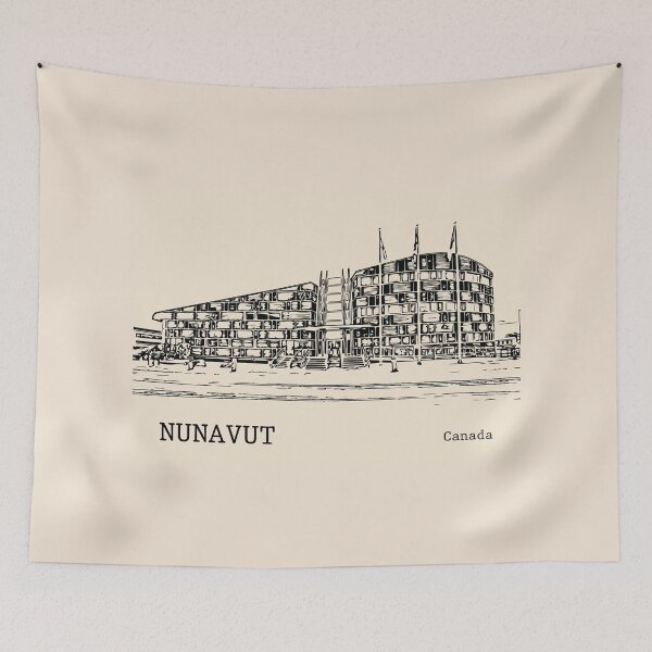 Item preview, Nunavut Canada designed and sold by Lakeric Cityscapes.