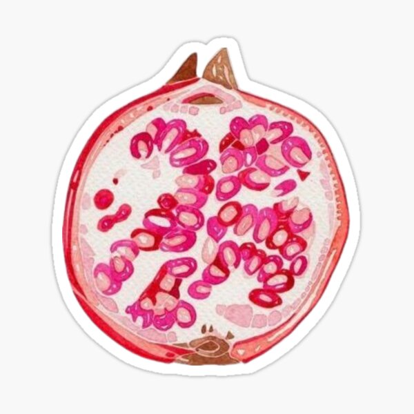 Item preview, aesthetic sticker, grapefruit designed and sold by kattcherry.