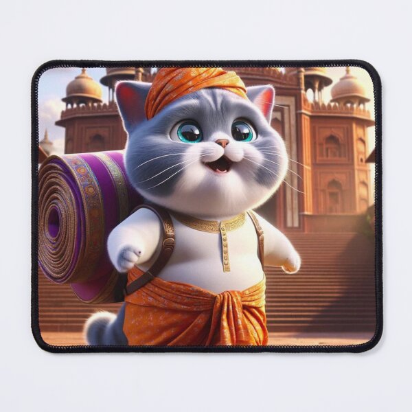 Item preview, Cats go to India to practice spiritual practice designed and sold by Catsmoment.