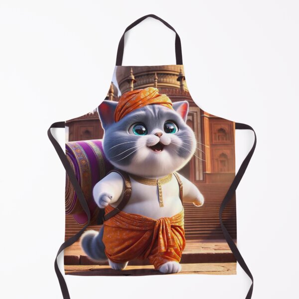 Item preview, Cats go to India to practice spiritual practice designed and sold by Catsmoment.