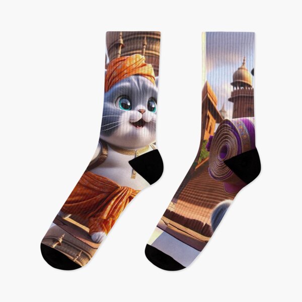 Item preview, Cats go to India to practice spiritual practice designed and sold by Catsmoment.