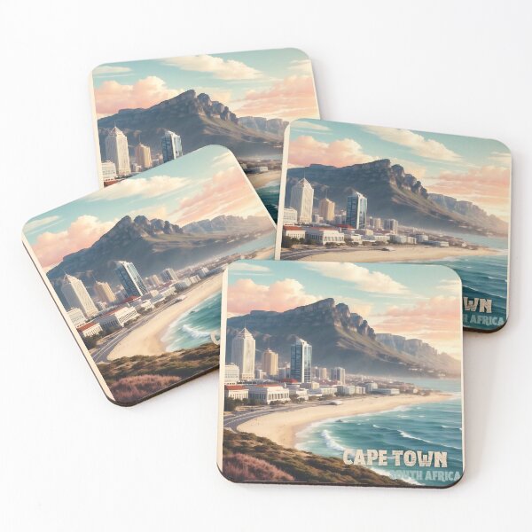 Item preview, Vintage Cape Town Illustrations: Iconic South African Beauty designed and sold by Ceemko's Vintage Corner.