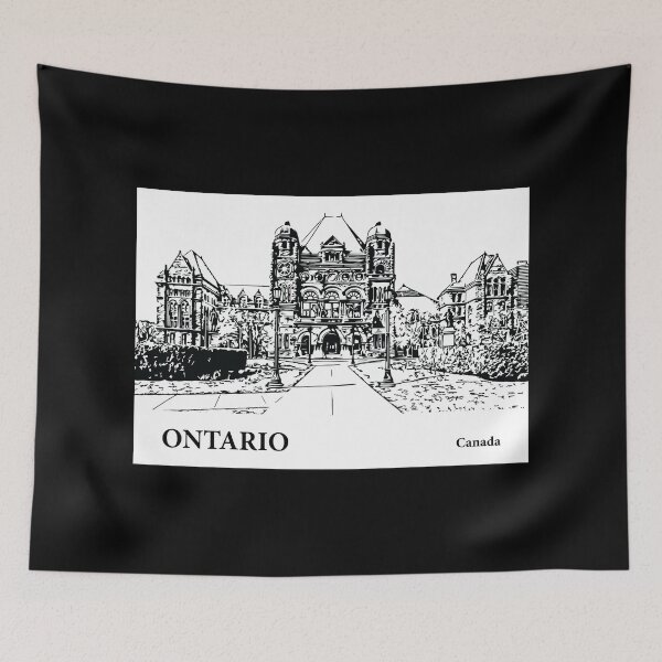 Artikelvorschau, Ontario, Kanada entworfen und verkauft von Lakeric Cityscapes.