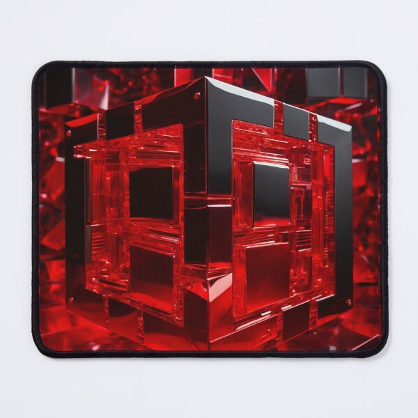 Item preview,  Red Block Tech Elegance designed and sold by Sadia  Jannat.