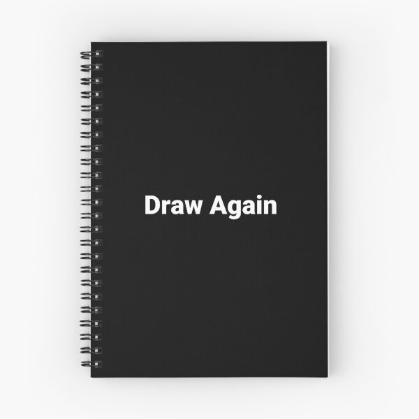 Item preview, Draw Again designed and sold by Text-based T-Shirts and Gifts.