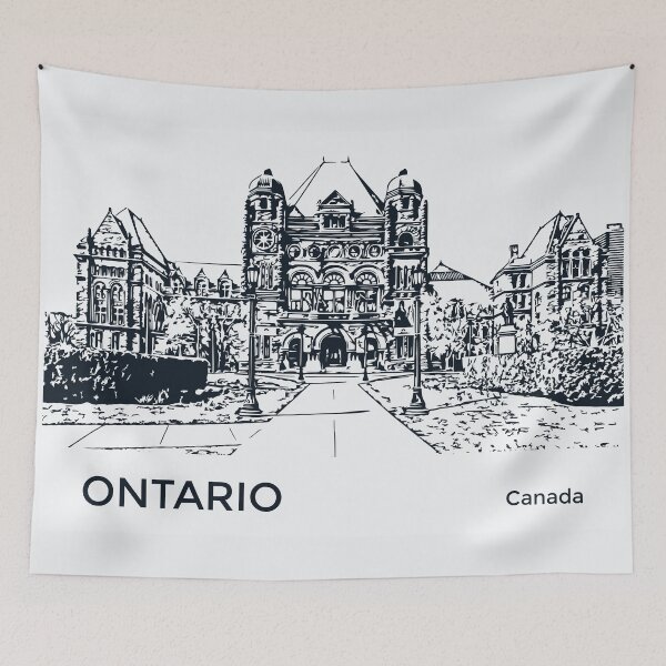 Artikelvorschau, Ontario, Kanada entworfen und verkauft von Lakeric Cityscapes.
