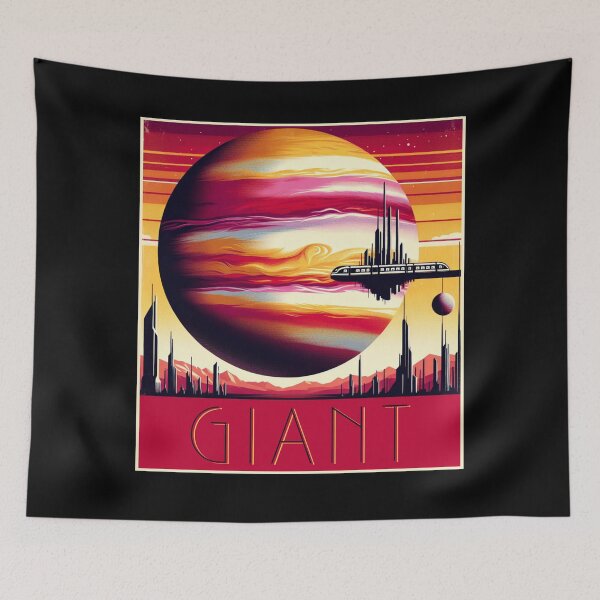 Item preview, Planet Giant Vintage Travel Poster The Mimicking of Known Successes Book designed and sold by darkskydelights.