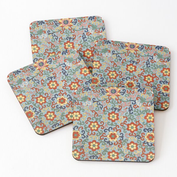 Item preview, oriental inspired  intricate flowers  designed and sold by metebf.