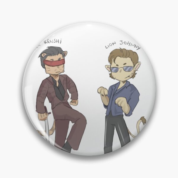 Item preview, johnny and kenshi as animals johnshi designed and sold by Sohg.