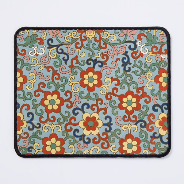 Item preview, oriental inspired intricate flowers designed and sold by metebf.