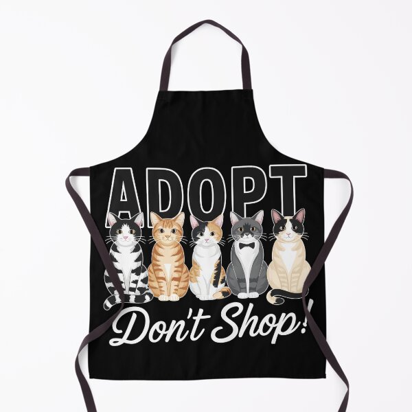 Item preview, Adopt Don't Shop Cat Lovers designed and sold by Quirky Shirts.