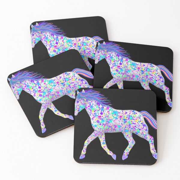 Item preview, Rainbow Spotted Horse  designed and sold by Nick Gustafson.