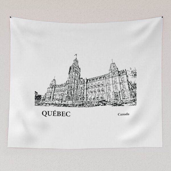 Item preview, Quebec Canada designed and sold by Lakeric Cityscapes.