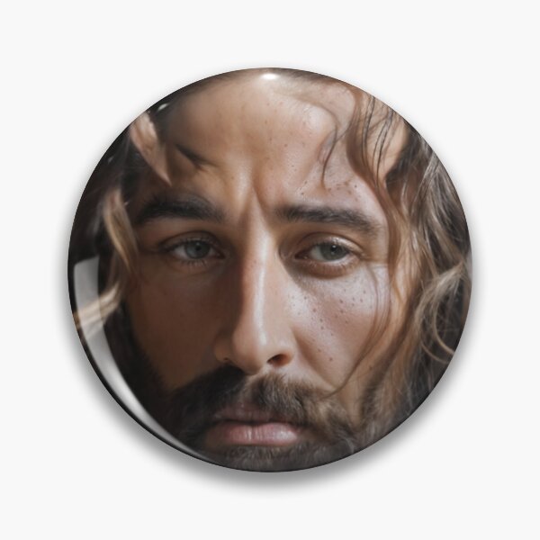 Item preview, Jesus of Nazareth: Portrait Inspired by the Shroud designed and sold by ShroudFaceAI.