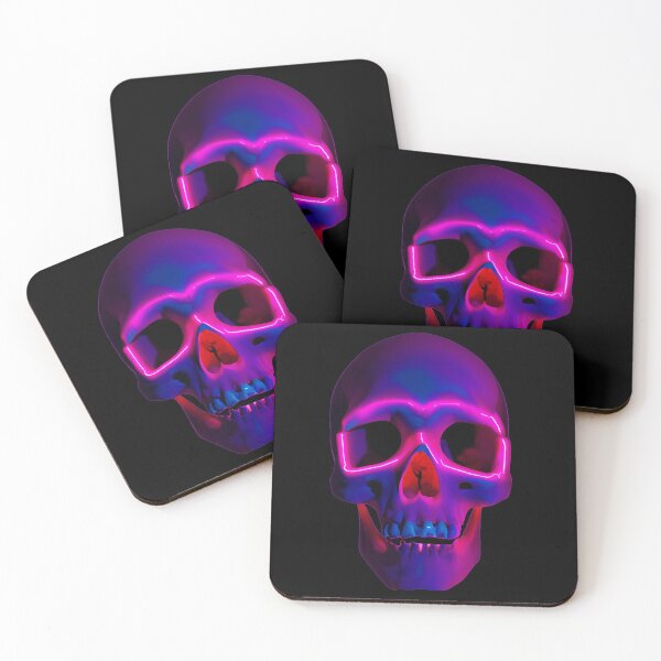 Item preview, Neon skull. designed and sold by NextDoorToMe.