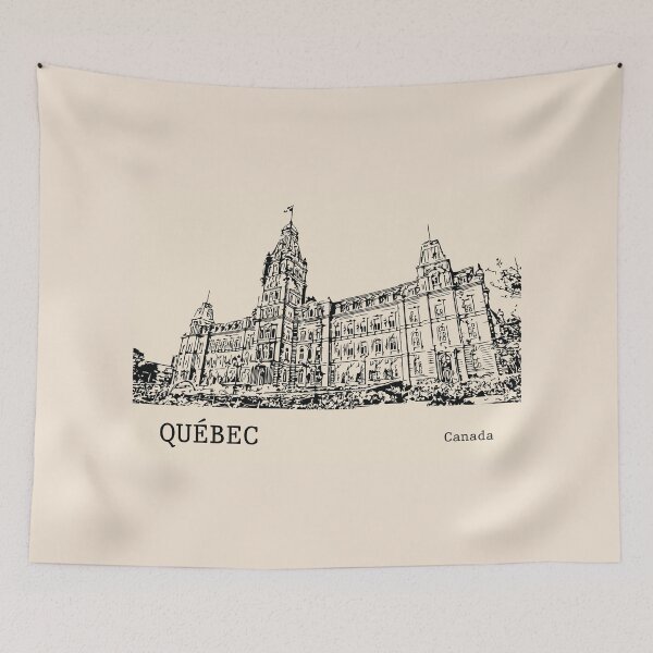 Item preview, Quebec Canada designed and sold by Lakeric Cityscapes.