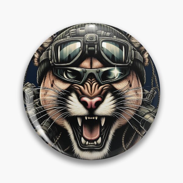 Item preview, MR. FURIOUS PUMA - The Vigilant Guardian designed and sold by MarkMotta.