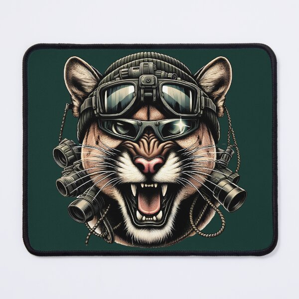 Item preview, MR. FURIOUS PUMA - The Vigilant Guardian designed and sold by MarkMotta.