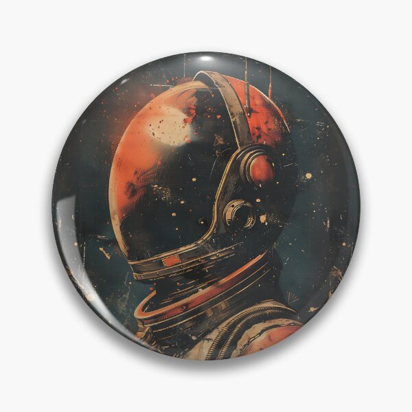 Item preview, Cosmic Reflection Astronaut designed and sold by cosmic-sky.