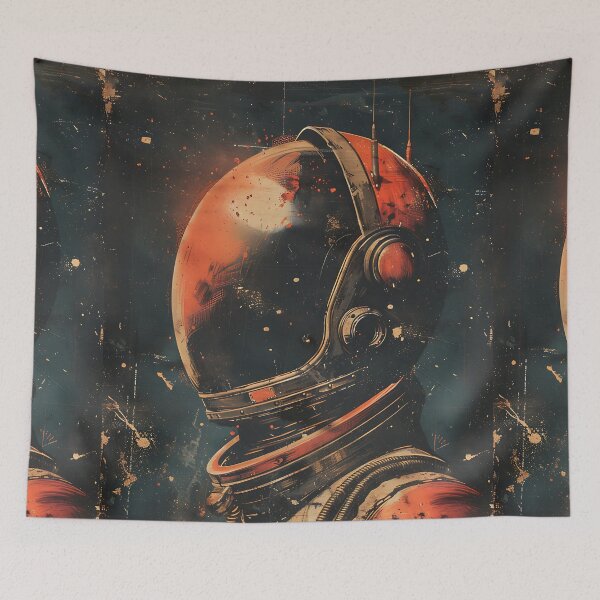 Item preview, Cosmic Reflection Astronaut designed and sold by cosmic-sky.