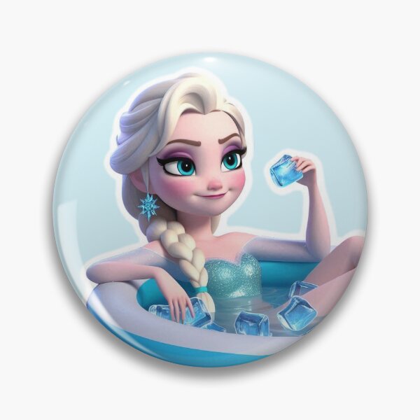 Item preview, Ice queen in pool with ice cubes designed and sold by Magicari.