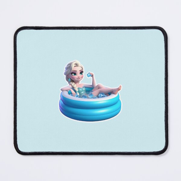 Item preview, Ice queen in pool with ice cubes designed and sold by Magicari.