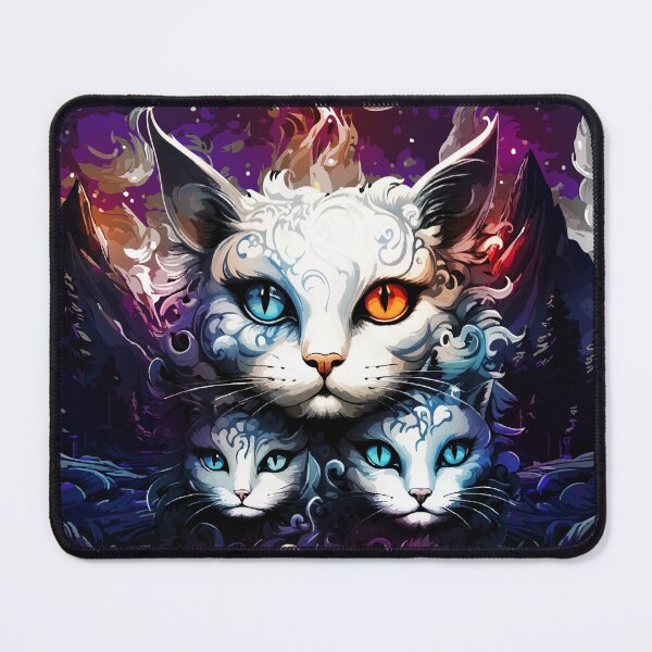 Item preview, Space Cat Lover Women Cats Men Abstract Mystic Cat designed and sold by DSWShirts.