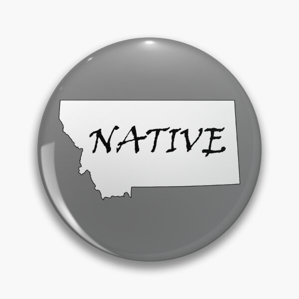 Item preview, 406 - Montana - Native (Window Decal) designed and sold by Gilby-Designs.