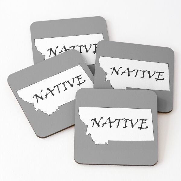 Item preview, 406 - Montana - Native (Window Decal) designed and sold by Gilby-Designs.