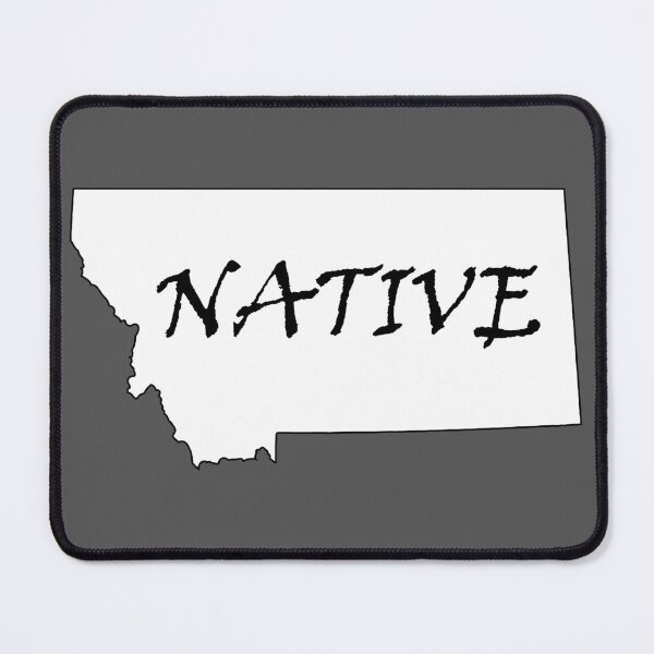 Item preview, 406 - Montana - Native (Window Decal) designed and sold by Gilby-Designs.