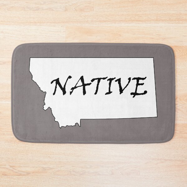 Item preview, 406 - Montana - Native (Window Decal) designed and sold by Gilby-Designs.