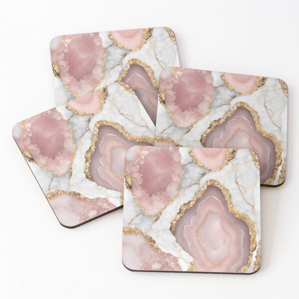 Item preview, Blush Pink Geode designed and sold by Sanskrati.
