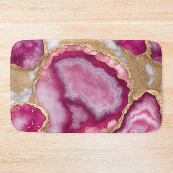 Item preview, Bright Pink Geode designed and sold by Sanskrati.