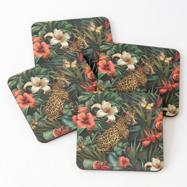 Item preview, Beautiful Jungle Pattern designed and sold by SpoonToonCnt.