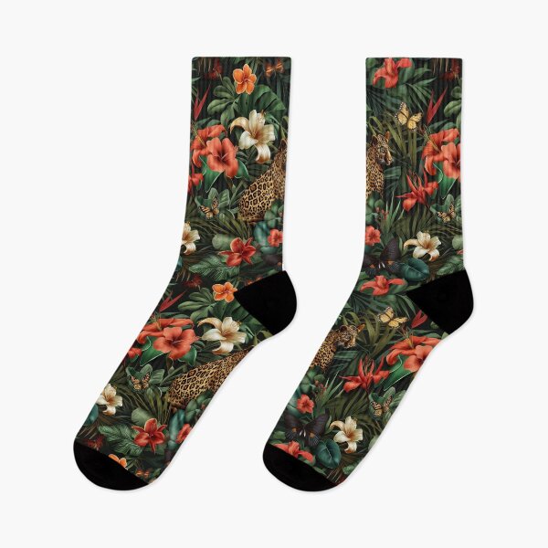 Item preview, Beautiful Jungle Pattern designed and sold by SpoonToonCnt.