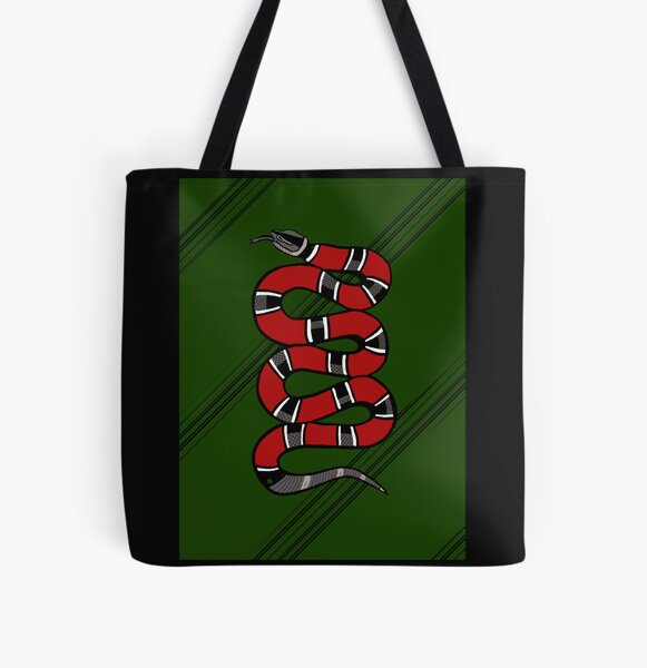 Gucci tote snake best sale