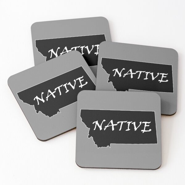 Item preview, 406 - Montana - Native (Window Decal) 2 designed and sold by Gilby-Designs.