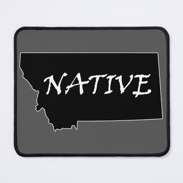 Item preview, 406 - Montana - Native (Window Decal) 2 designed and sold by Gilby-Designs.