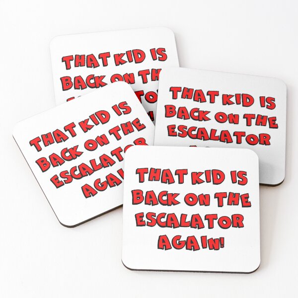 Item preview, That kid is back on the escalator again! designed and sold by Violet-Pirate.