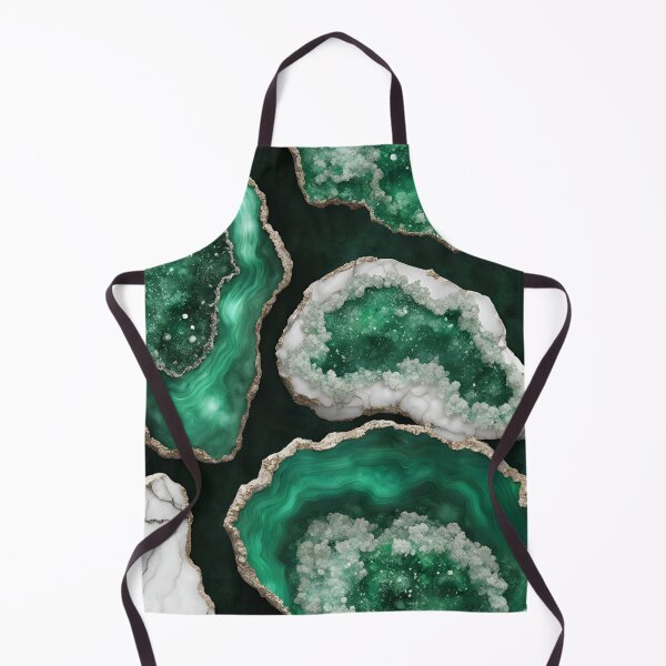 Item preview, Emerald Green Geode designed and sold by Sanskrati.