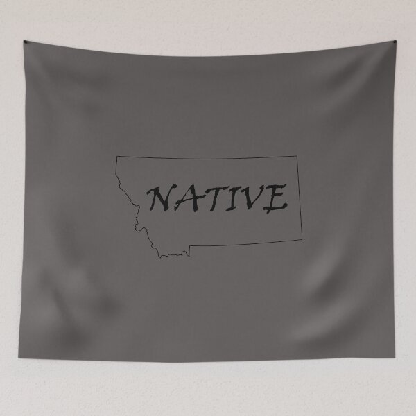 Item preview, 406 - Montana - Native (Auto Decal) designed and sold by Gilby-Designs.
