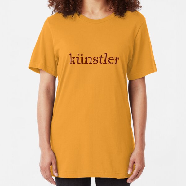 German Artist Slim Fit T-Shirt