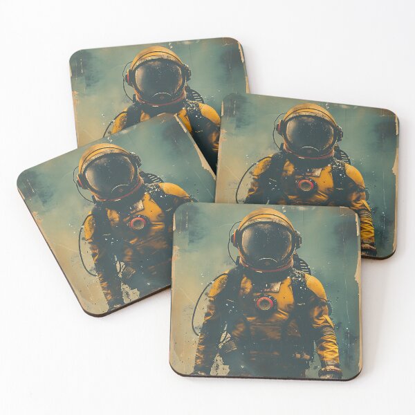 Item preview, Galactic Explorer Astronaut designed and sold by cosmic-sky.