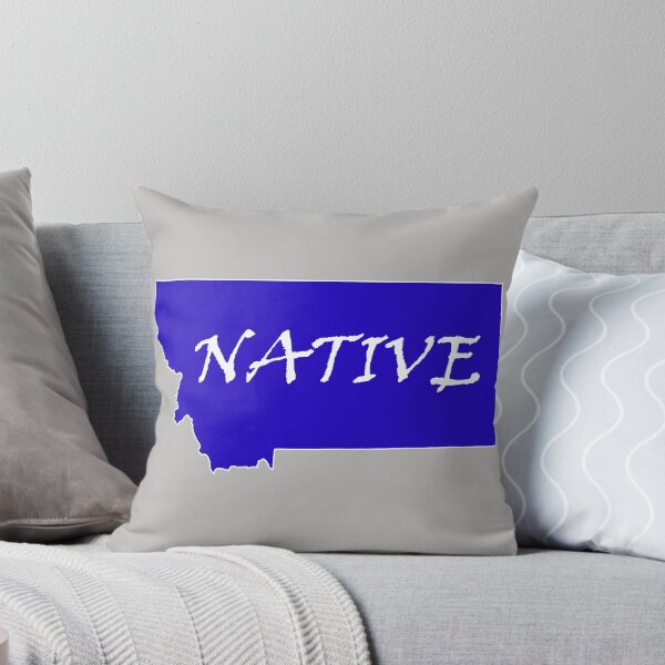 Item preview, 406 - Montana - Native (Blue Decal)  designed and sold by Gilby-Designs.