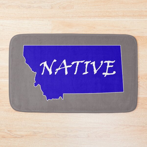 Item preview, 406 - Montana - Native (Blue Decal)  designed and sold by Gilby-Designs.